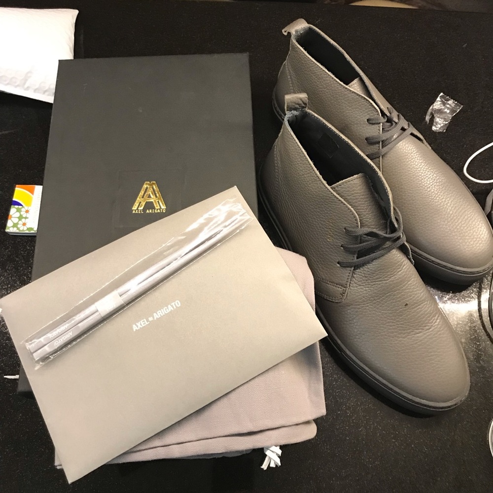 Axel Arigato Chucka All Leather Sneakers